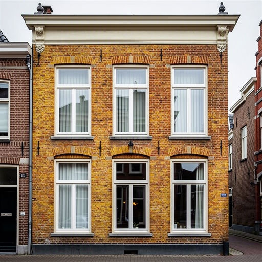 Jaren 30 woning Assen Noorderparkbuurt met nieuwe witte kunststof kozijnen